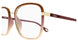 025 - Burgundy/Brown - Transparent