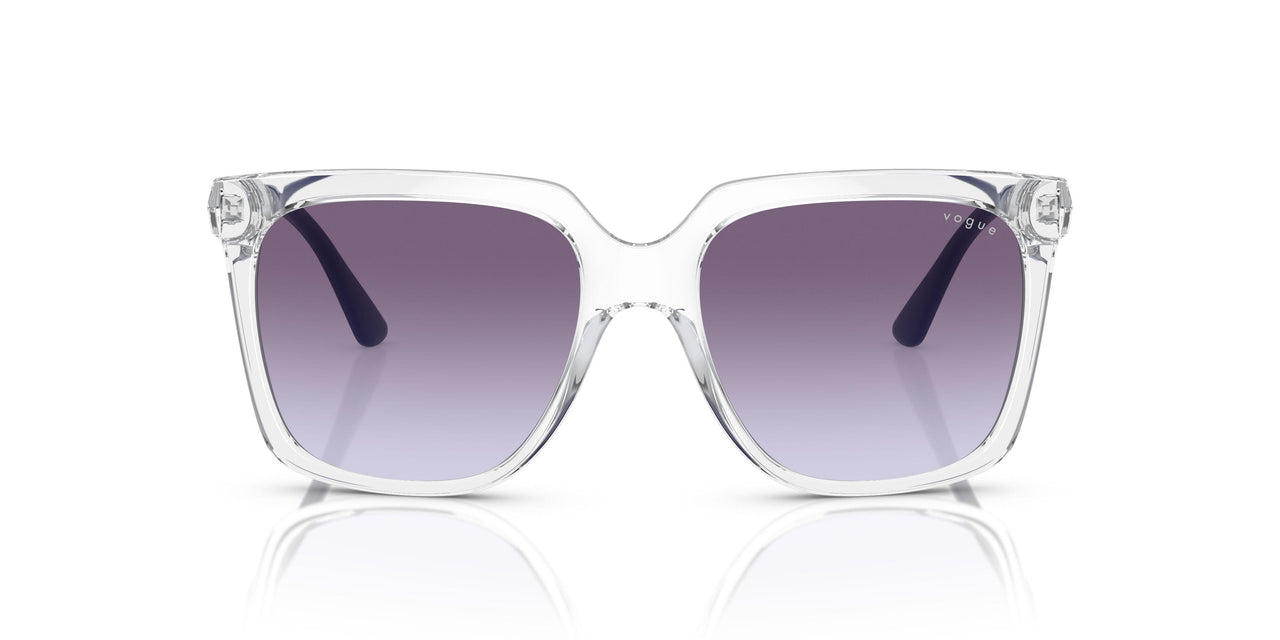 W7454Q - Clear - Violet Gradient Grey