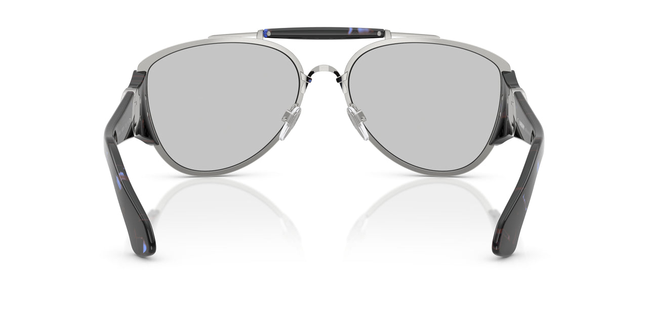 100569 - Silver - Light Grey Tampo Silver