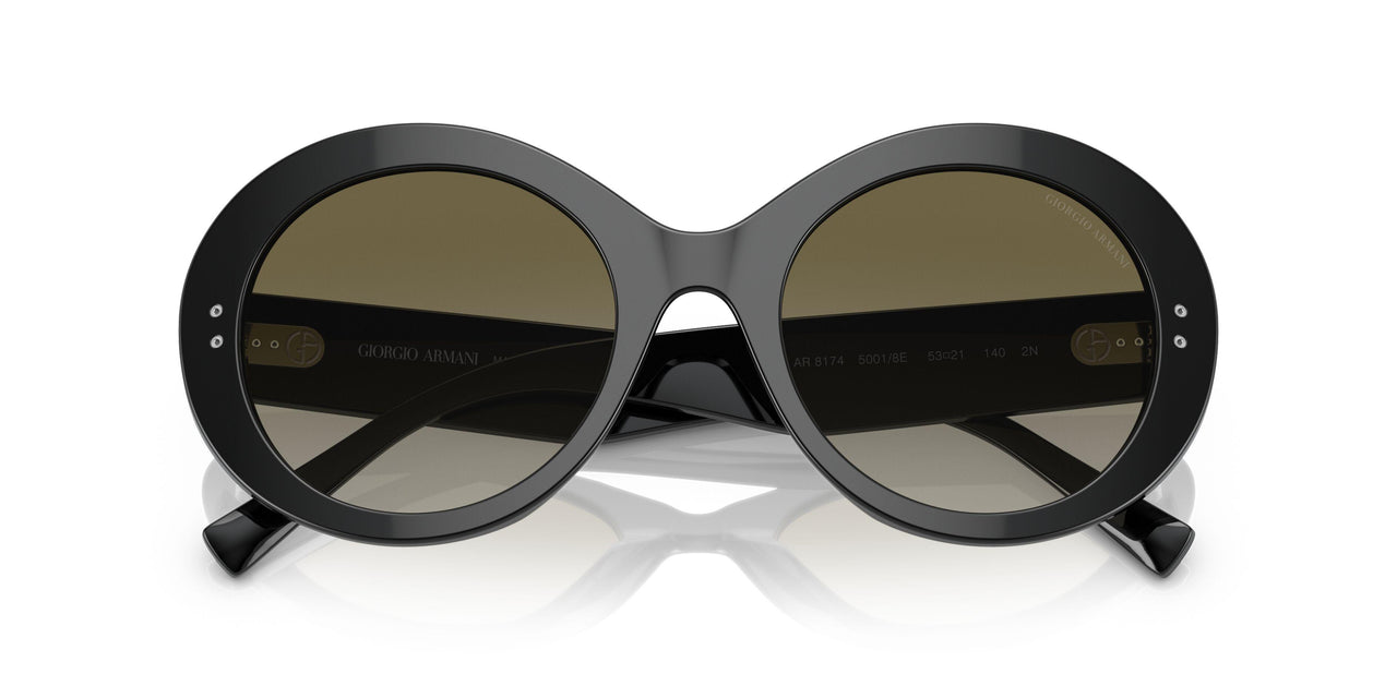 50018E - Black - Green Gradient