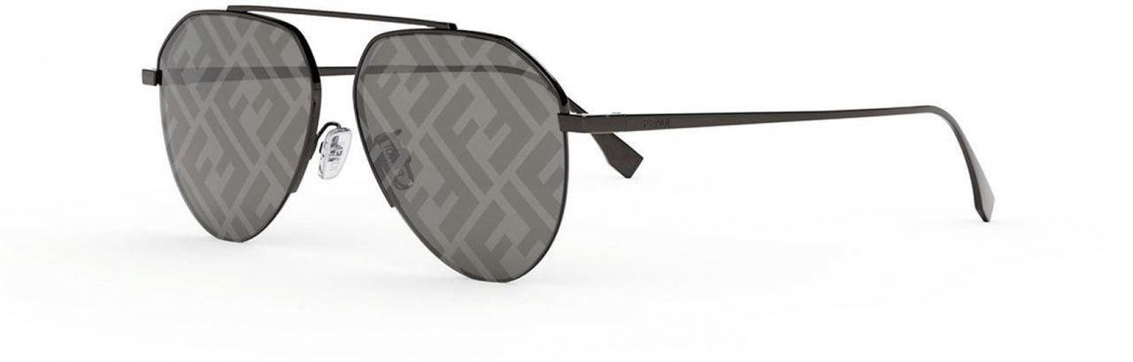 12C - Shiny Dark Ruthenium - Smoke with silver mirror