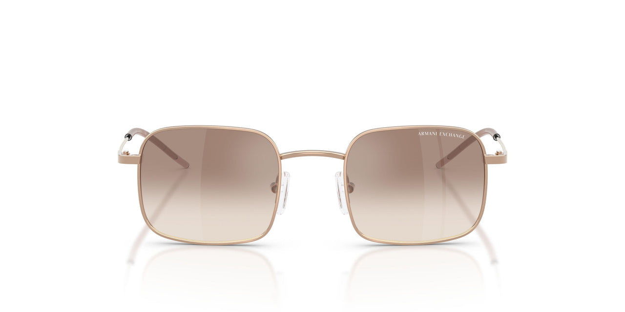 610394 - Gold - Clear Gradient Brown Mirror Silver