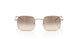 610394 - Gold - Clear Gradient Brown Mirror Silver