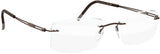 Silhouette TNG 2018 Chassis Rimless 5521 Eyeglasses
