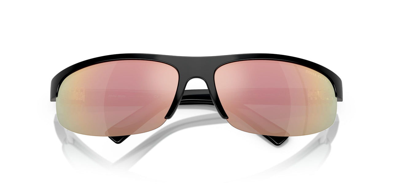 1AB90J - Black - Dark Grey Mirror Pink