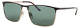 2100 - Matte Red - Dark Green Polarized