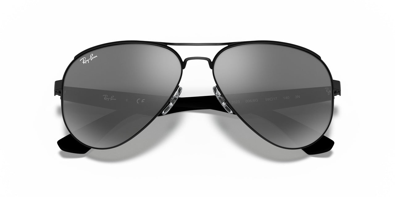 006/6G - Black - Gray Silver Mirror