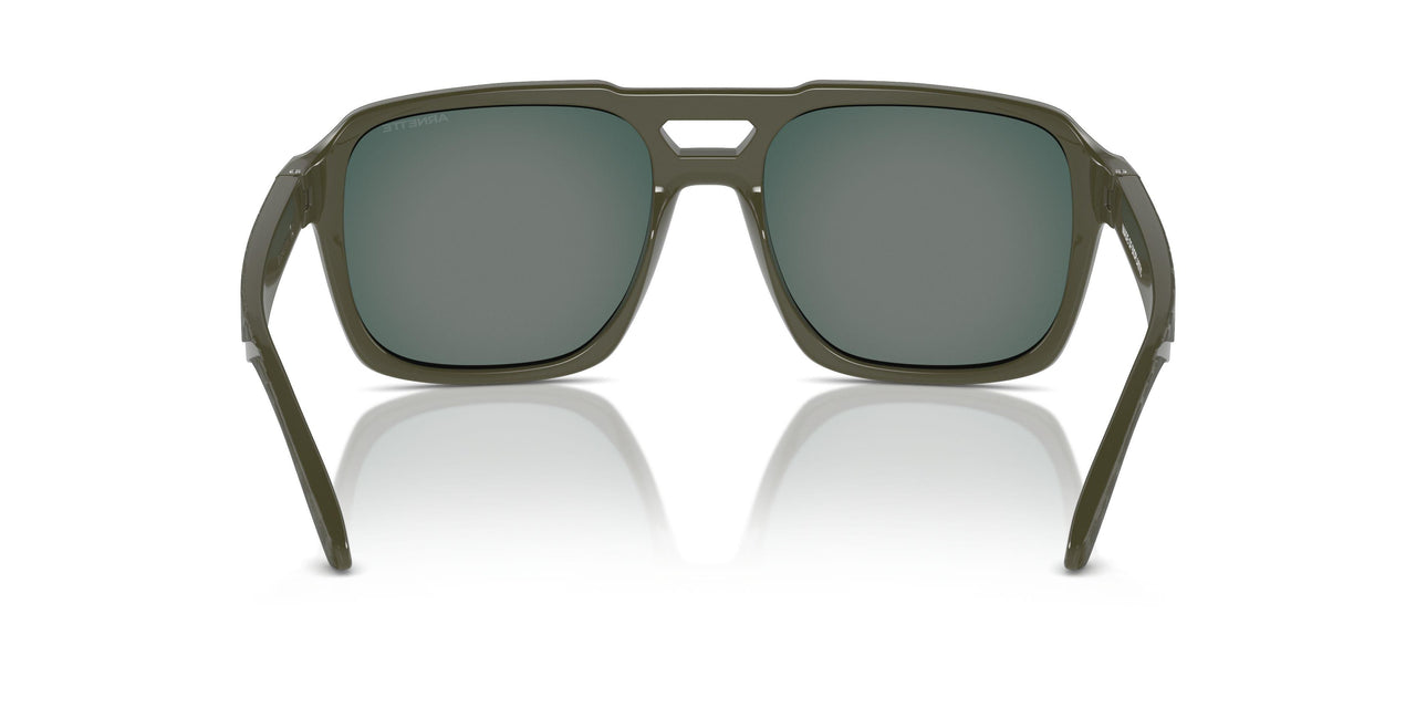 28546Q - Green - Grey Mirror Orange/yellow