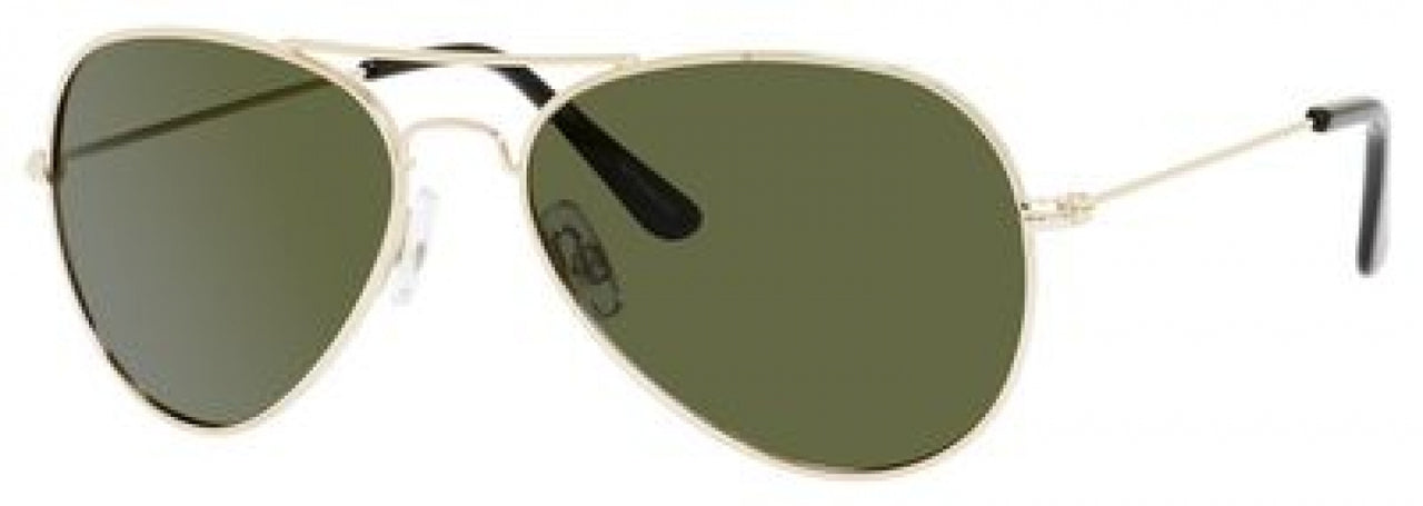 000U-H8 - Gold - Green Polarized Lens
