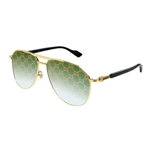 GUCCI AVIATOR GG1220 SUNGLASSES GUCCI LOGO Gucci GG1220S Aviator Sunglasses | Fashion Eyewear main image 4