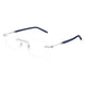 003 - Silver/Blue - Transparent