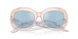 61511N - Pink - Light Blue Mirror Silver