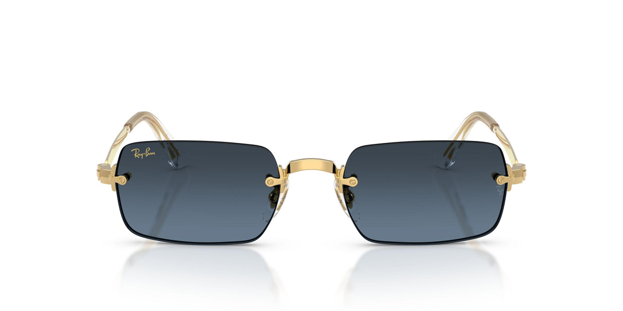 001/S2 - Gold - Blue Gradient Dark Grey