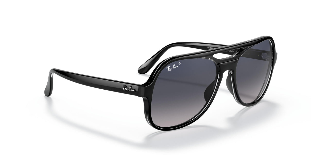 654578 - Black - Polar Blue Gradient