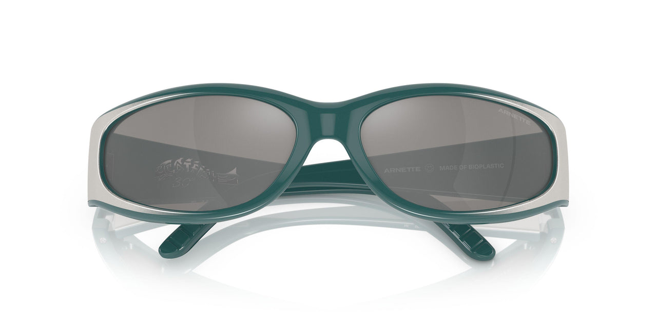 28176G - Green - Light Grey Mirror Silver 80