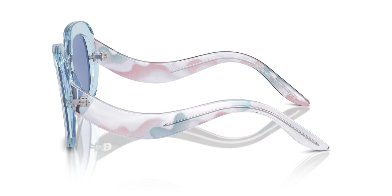 61521U - Blue - Light Blue Mirror Silver