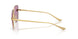 1002AK - Gold - Dark Violet Mirror Silver Int