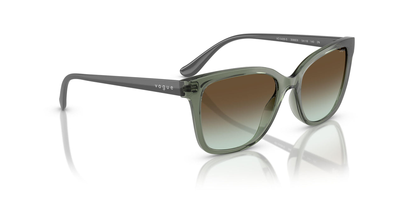 3086E8 - Green - Green Gradient Brown