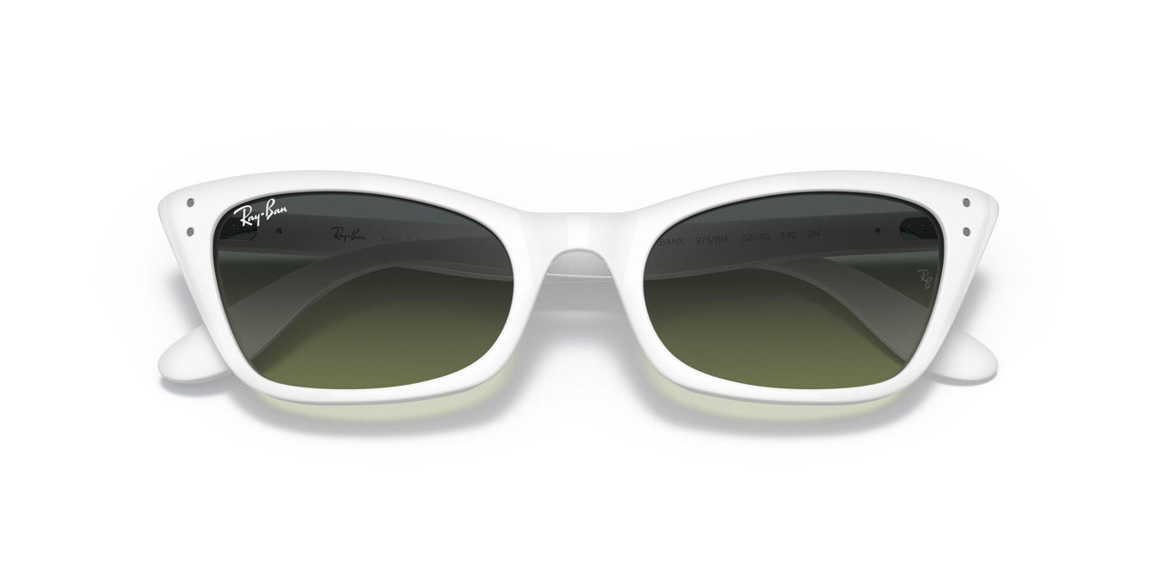 975/BH - White - Green Vintage