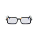 056 - Black Other - Gradient Brown Lens