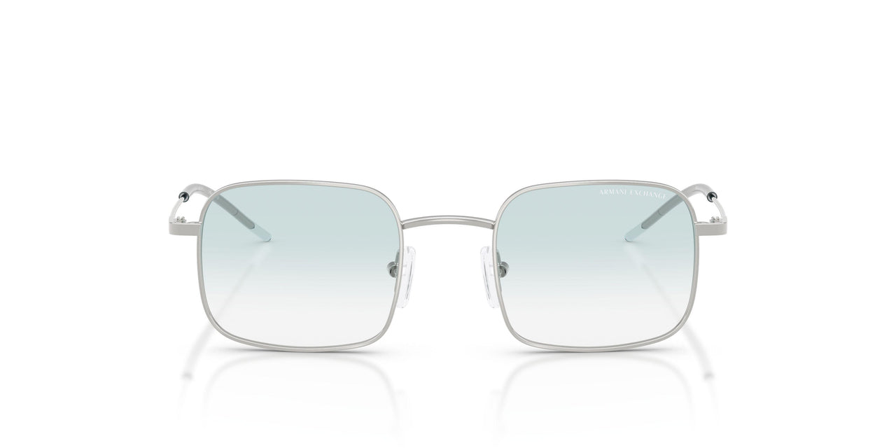 60453F - Silver - Clear Gradient Light Blue