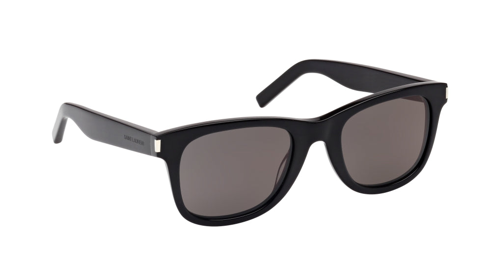 Yves Saint Laurent - Classic SL 51 Sunglasses in Black and White Calfskin -  Sunglasses - Saint Laurent Eyewear - Avvenice