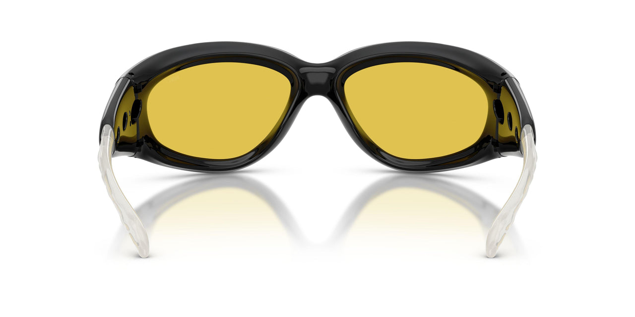 2001V9 - Black - Yellow Mirror Internal Silver
