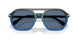 401180 - Grey - Blue Solid