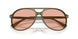 11424B - Green - Peach