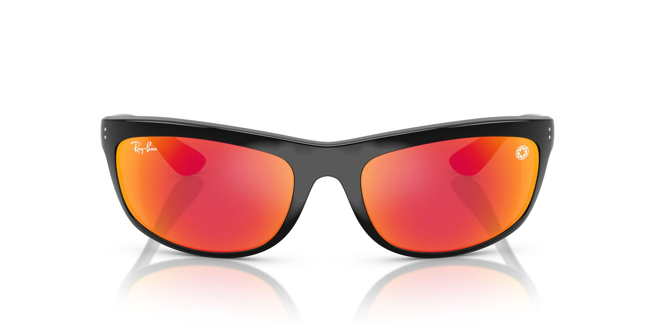 68711D - Black - Grey Mirror Red