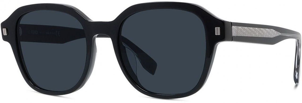 01V - Shiny Black - Dark Blue