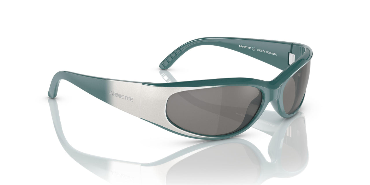 28176G - Green - Light Grey Mirror Silver 80