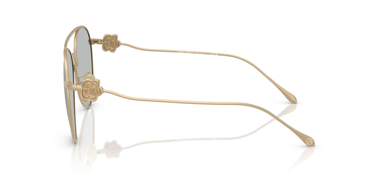 3002AL - Gold - Light Grey Tampo Flower Silver