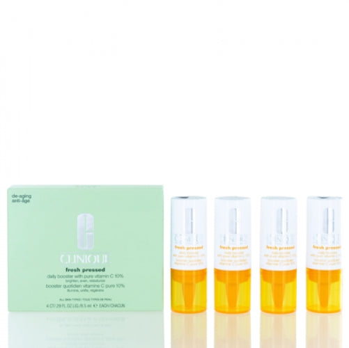 Clinique Fresh Pressed Daily Booster With Pure Vitamin C 4 Containers