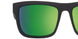 0000092 - Soft Matte Black - Happy Bronze Polar with Green Mirror