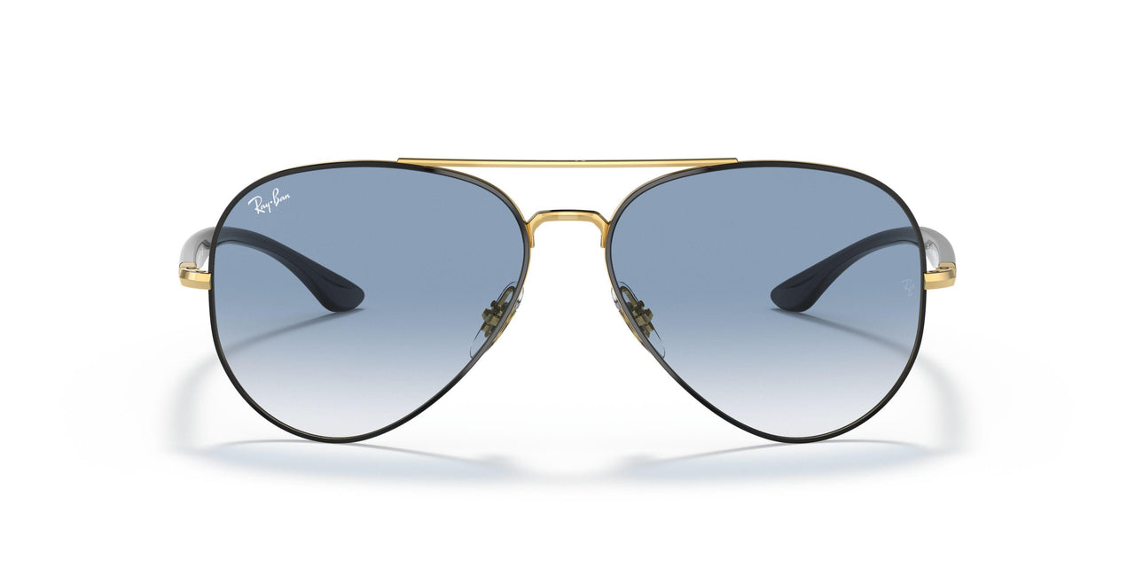 90003F - Black - Clear Gradient Blue
