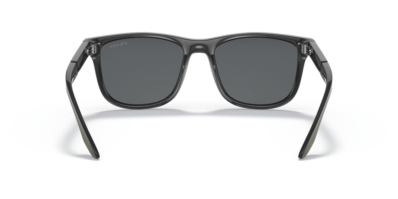 03S0D3 - Green - Light Grey Mirror Black