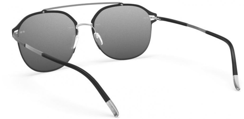 9110 - Black / Silver - SLM Silver Mirror Gradient
