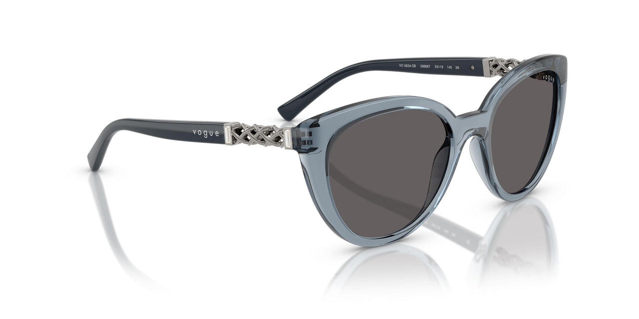 296687 - Blue - Black Smoke