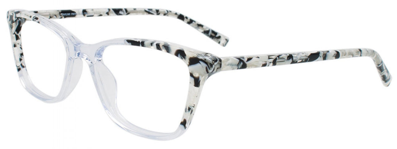 70 - Crystal & Black And White Marble Mix