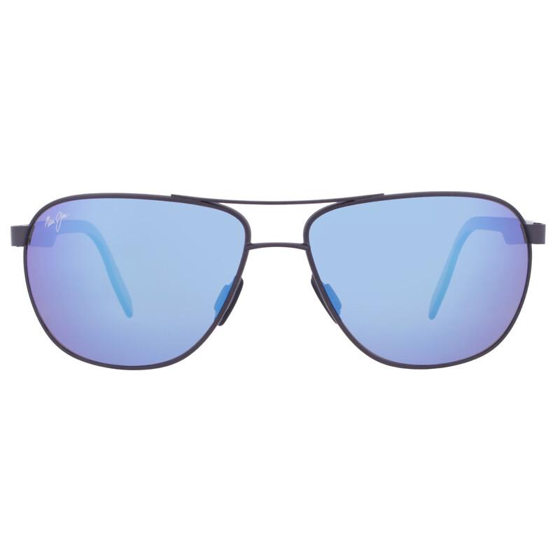 17 - Matte Dark Ruthenium With Black - Blue Hawaii