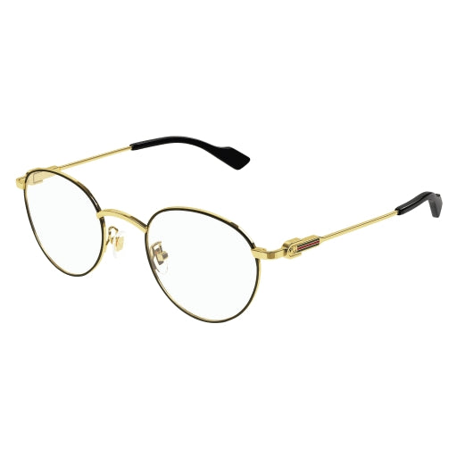 メガネ Gucci Glasses Frame GG1222O 003 Gold Round Luxury 2023 Gucci GG1222O Eyeglasses