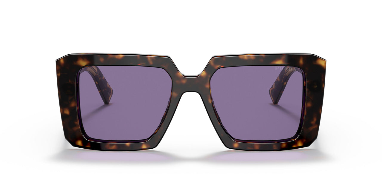 2AU05Q - Havana - Violet Mirror Internal Silver