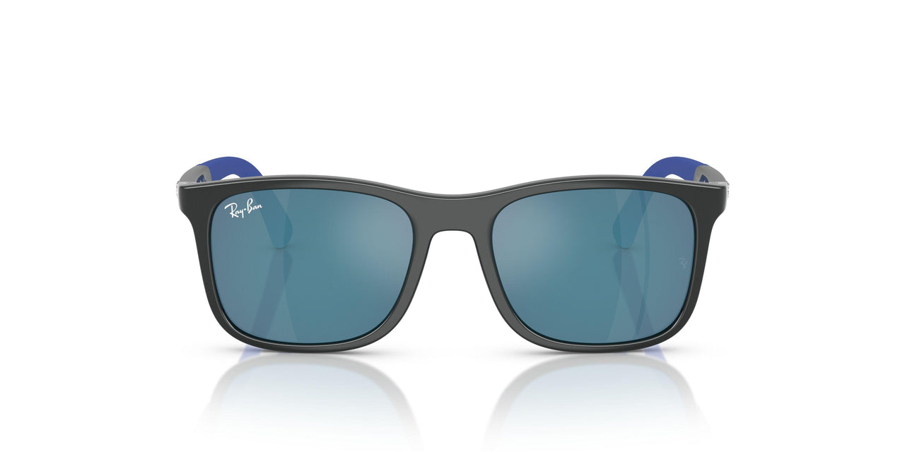 715155 - Grey - Dark Blue Mirror Blue
