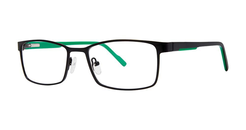 MTTBLCKGRN - Matte Black/Green