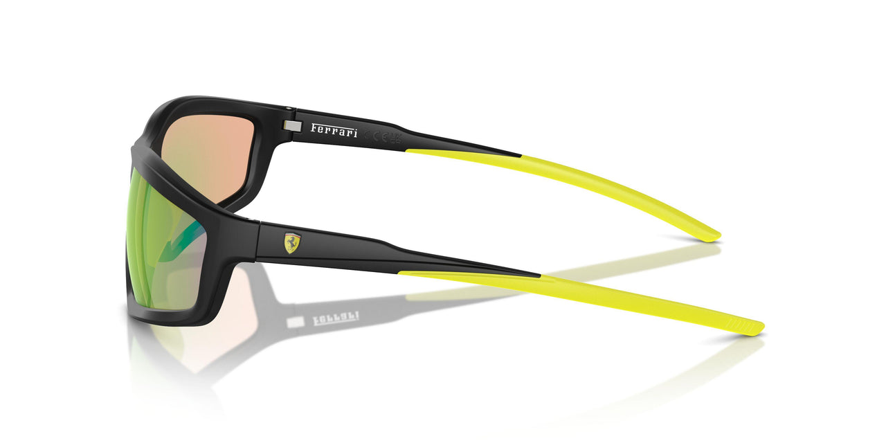 504/8N - Black - Lime Mirror Green