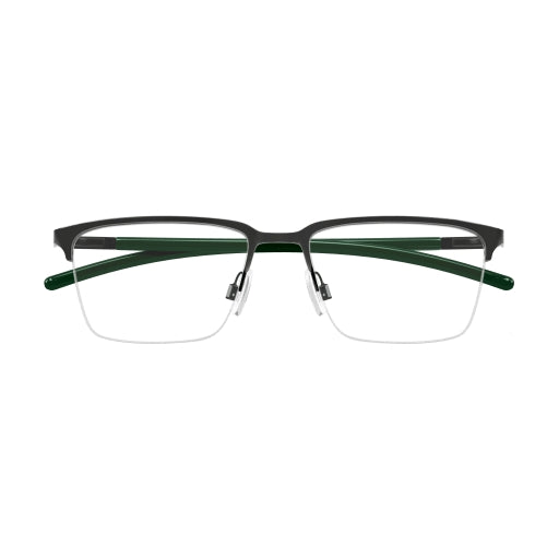 008 - Gunmetal/Green - Transparent