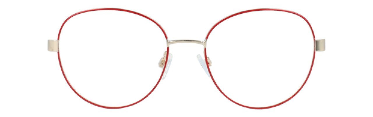 086 - Gold/red