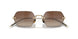 5035Q1 - Gold - Dark Brown Gradient Mirror