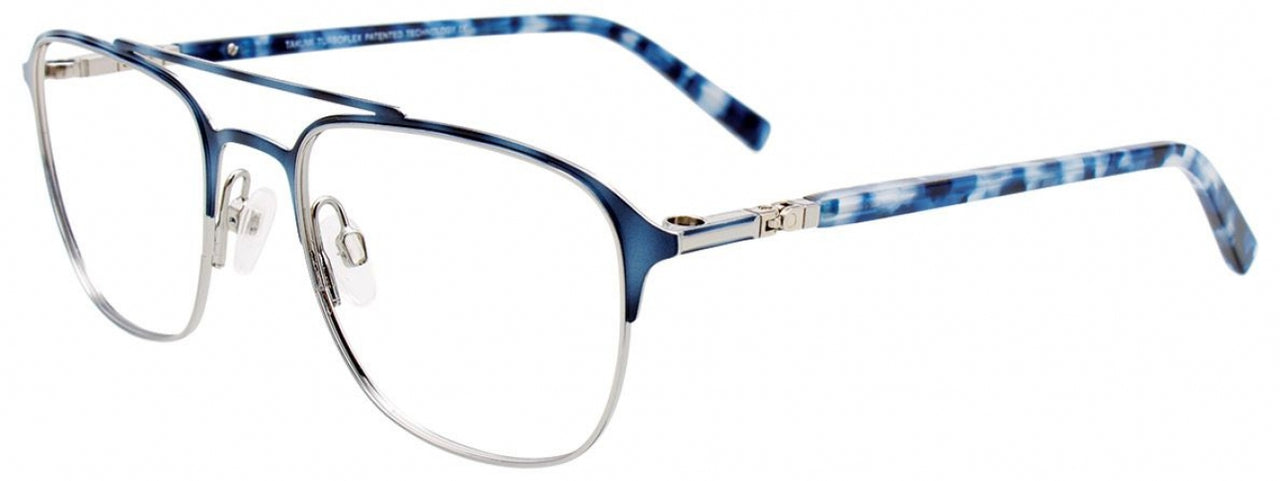 50 - Demi Blue & Shiny Silver / Demi Blue
